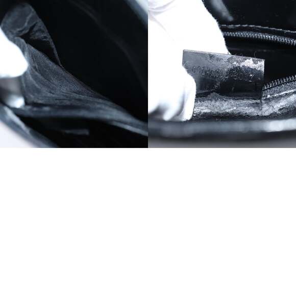 GUCCI Shoulder Bag Patent Leather Black 001 1013 001 1013 - Picture 12 of 12